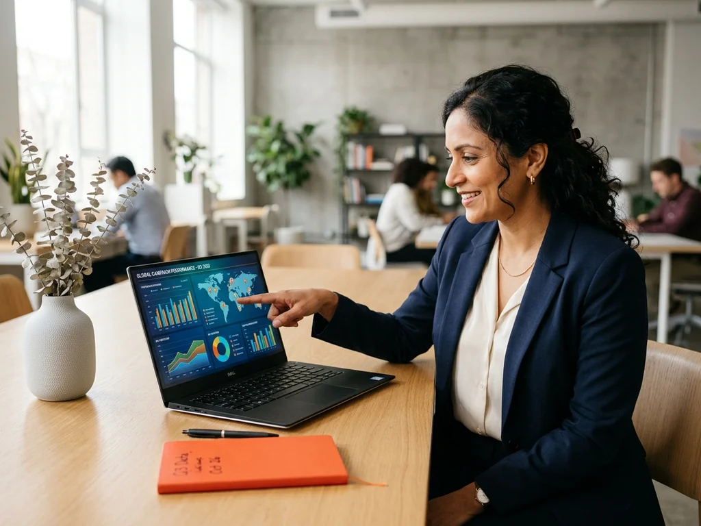 Analyse d'un tableau de bord Google Maps pour optimiser la visibilité SEO locale d'une entreprise.